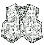 17vs Pointed Vest Knitting Pattern