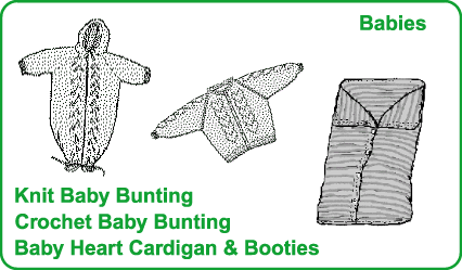Three Baby Knitting Patterns
