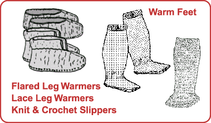 Warm Feet Knitting Pattern Set