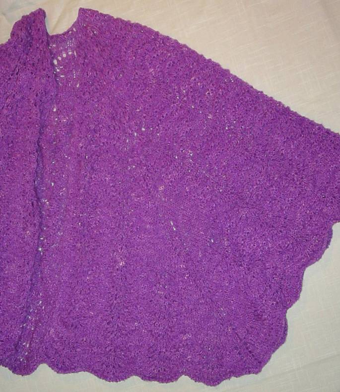Simple Knits: 272 Triangle Shawl Patterns - Updated 12/09