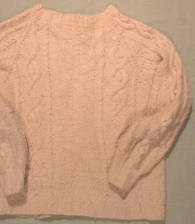 02sw Irish Cable Knit Sweater Pattern | SpinCraft Knitting Patterns