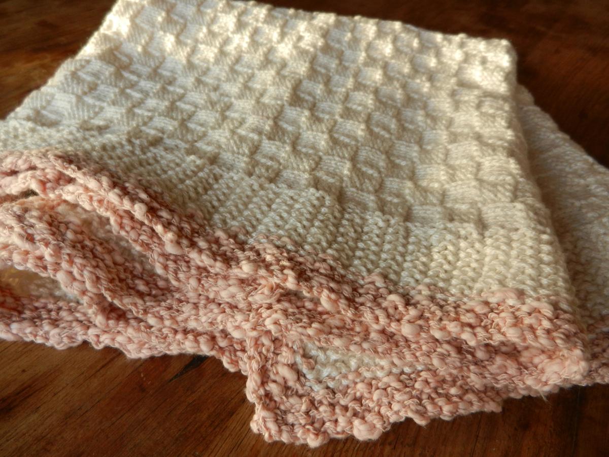 45bb Basketweave Baby Blanket Spincraft Knitting Patterns